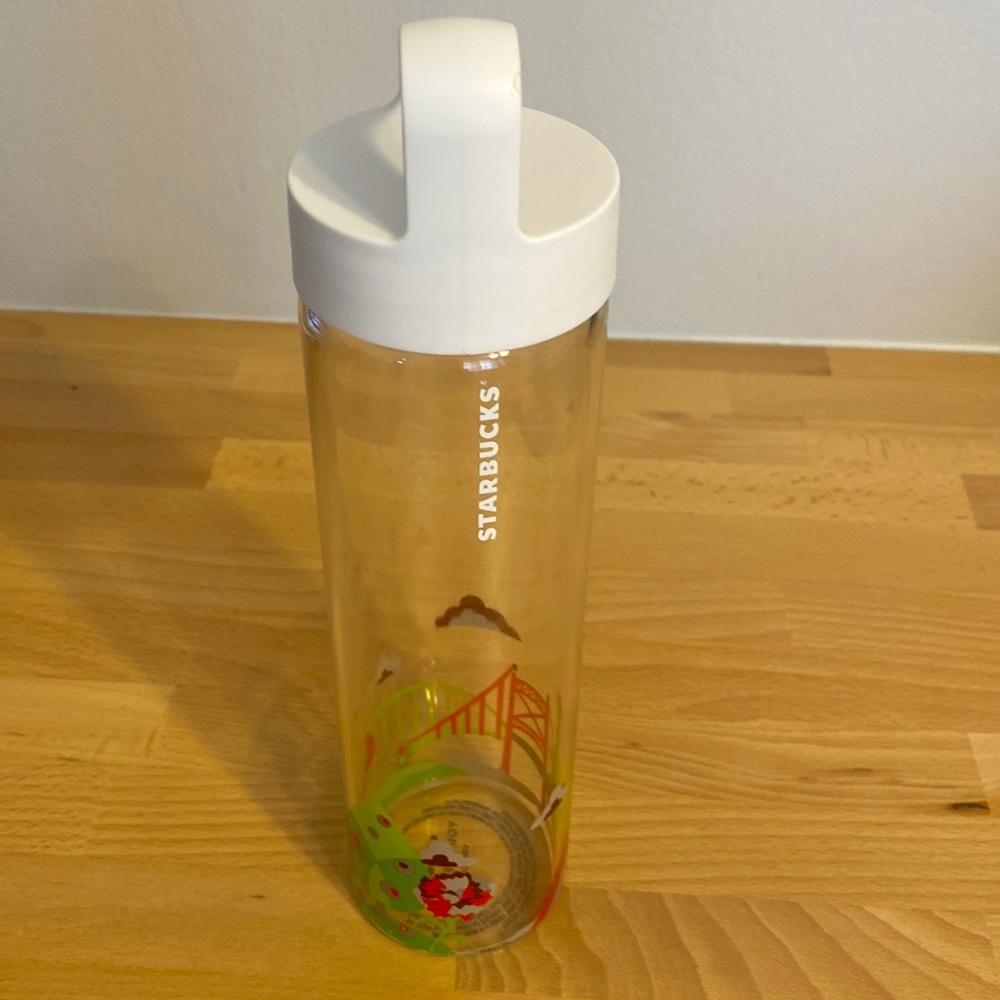 Starbucks Ohio You Are Here 18.5 oz. Glass Water Bottle